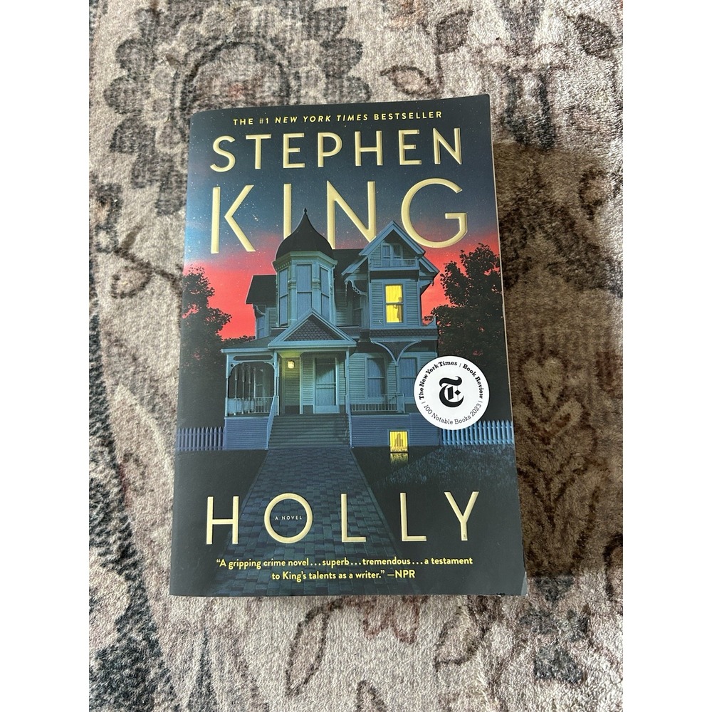 Holly by Stephen King (2023, Trade Paperback) Read Just Once,  Original Owner